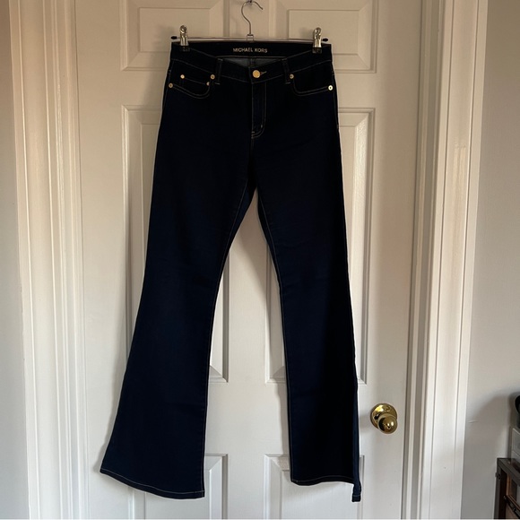 Michael Kors Retro Flared Jeans, Twilight Wash - Picture 4 of 9
